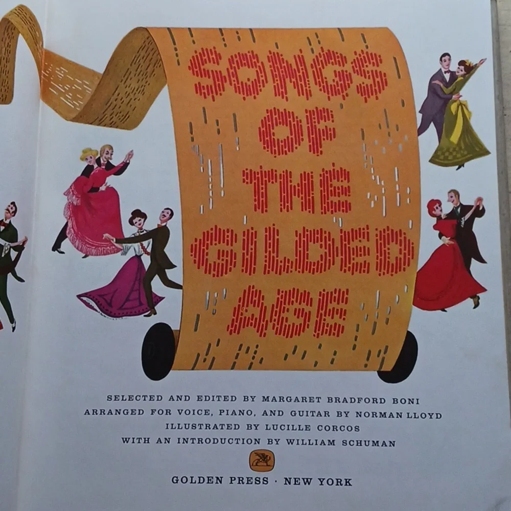 Hardcover songs gilded